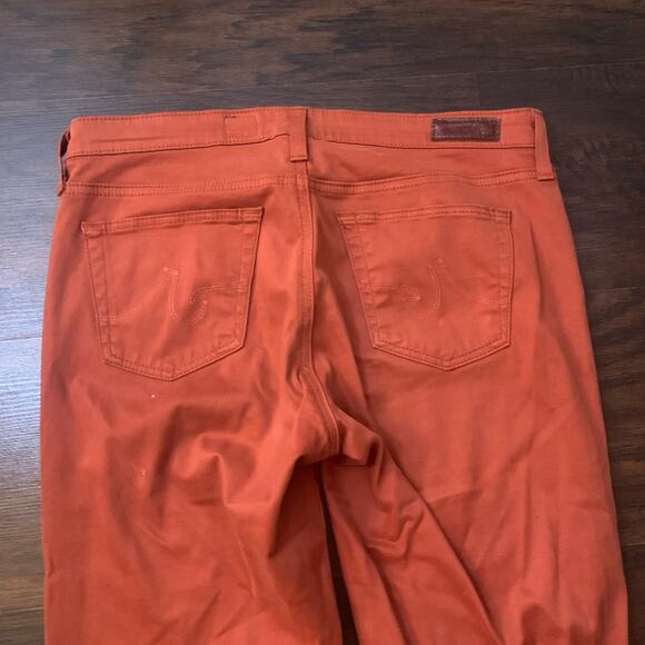 Adriano Goldschmied rusty orange the Stilt cigarette leg jeans size 29 - Picture 5 of 12